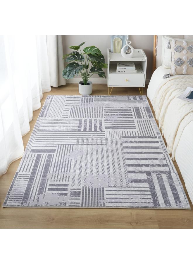 ميلان سجادة فرو قطيفة مطبوعة من النوز مقاس 120×170 سم - Image 1