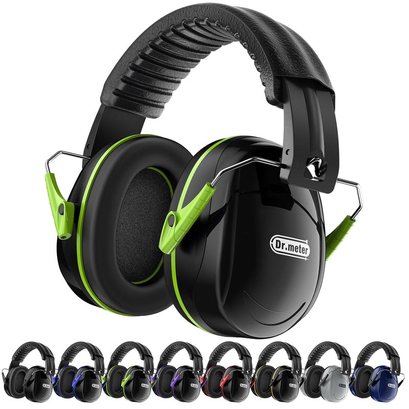 Dr.Meter Ear Muffs for Noise Reduction Noise Cancelling Headphones for Autism with Adjustable Headband - Kids Ear Protection for Airplane, Fireworks, Concerts and Football Game - Image 1