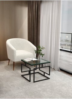 RIGID Vertex Coffee Table Black 45x56x56cm  - Image 5