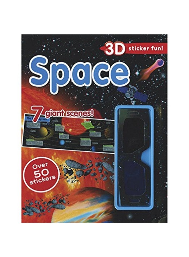 Space 3d Sticker Scene