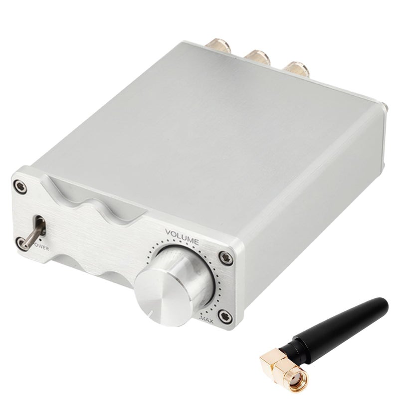 Metal Case Hi Fi Digital Amplifier 50W2 Output Wireless 5 0 Stereo Preamplifier - Image 2