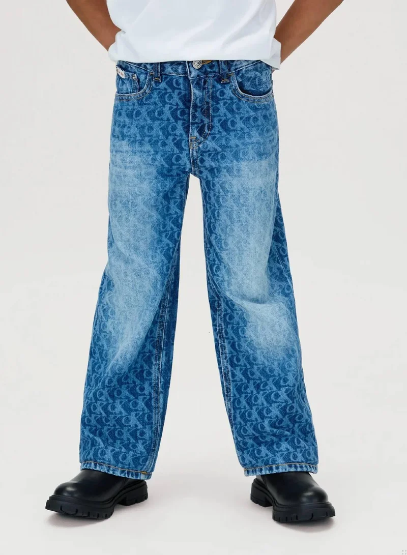Skater Logo Jeans
