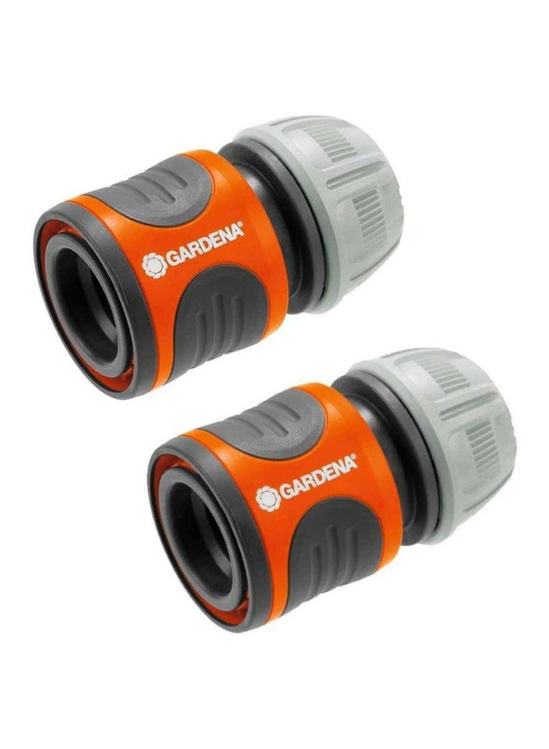 System Hose Connector Set Set Of 2 Orange Gray And Black