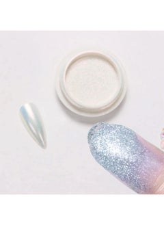 HOXIEYA Mermaid Chrome Nail Powder Aurora Nail Glitter Nail Art Decoration Allstarry Nail Powder For Gel Polish Mirror Effect Pigment Chrome Iridescent Aurora Nail Supplies For Women  - Image 4