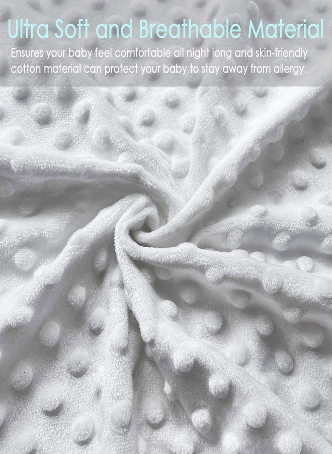 YENING Mini Baby Diaper Changing Pad for Dresser Top with Cover 27" x 16", Waterproof Lining Small Foam Contoured Changing Table Pads Topper Grey - Image 5