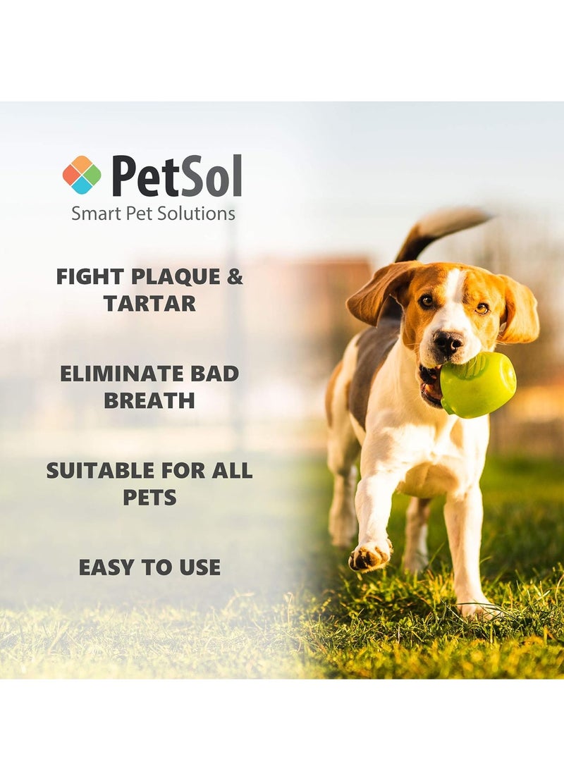 PET Toothpaste for Dogs and Cats 100g Improve Gum Tooth Health and Oral Hygiene Freshen Dog Breath Remove and Reduce Plaque Fresh Breath Dental Care Teeth Cleaning Tartar and Plaque Remover Mint - Image 5