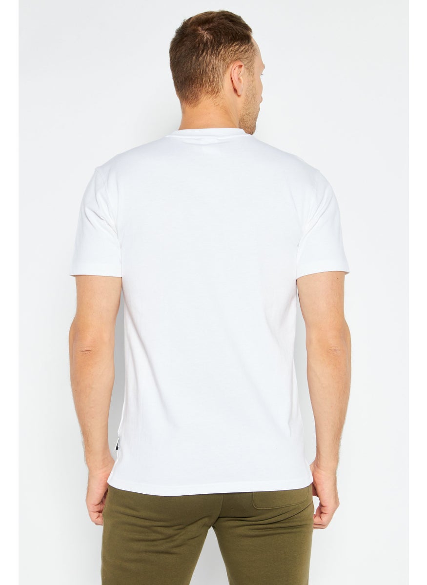 Puma x Select Men Sportswear Fit Short Sleeve Outdoor T-Shirt, White  - Image 3