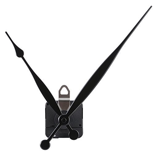 Hicarer High Torque Quartz Clock Movement Replacement Parts with 208 mm 82 Inches Long Spade Hands and Hanger 31 mm 115 inches - Image 1