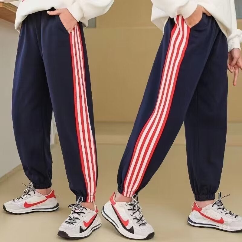 Children'S Trousers New Boys' Sweatpants Girls' Ankle Pants Large Children'S Casual Pants Children'S Sports Pants - Image 4