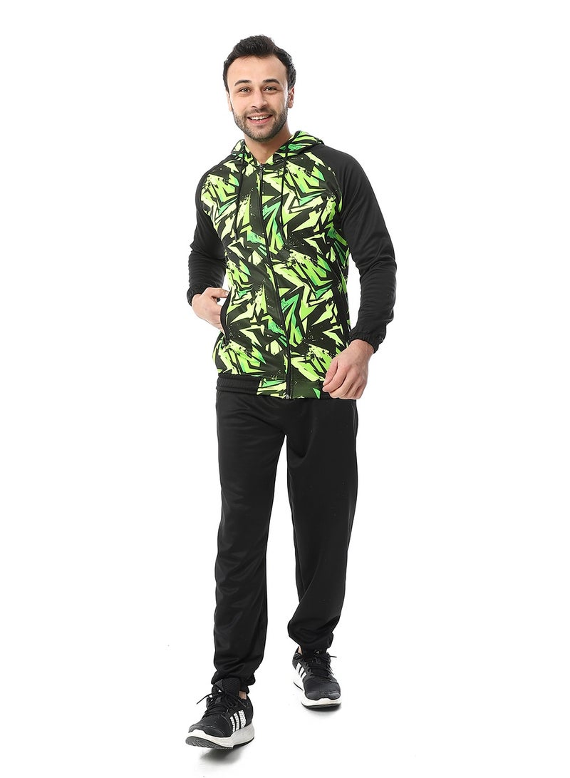 Caesar Mens Hoodie With Pants Training Suit  - Image 1