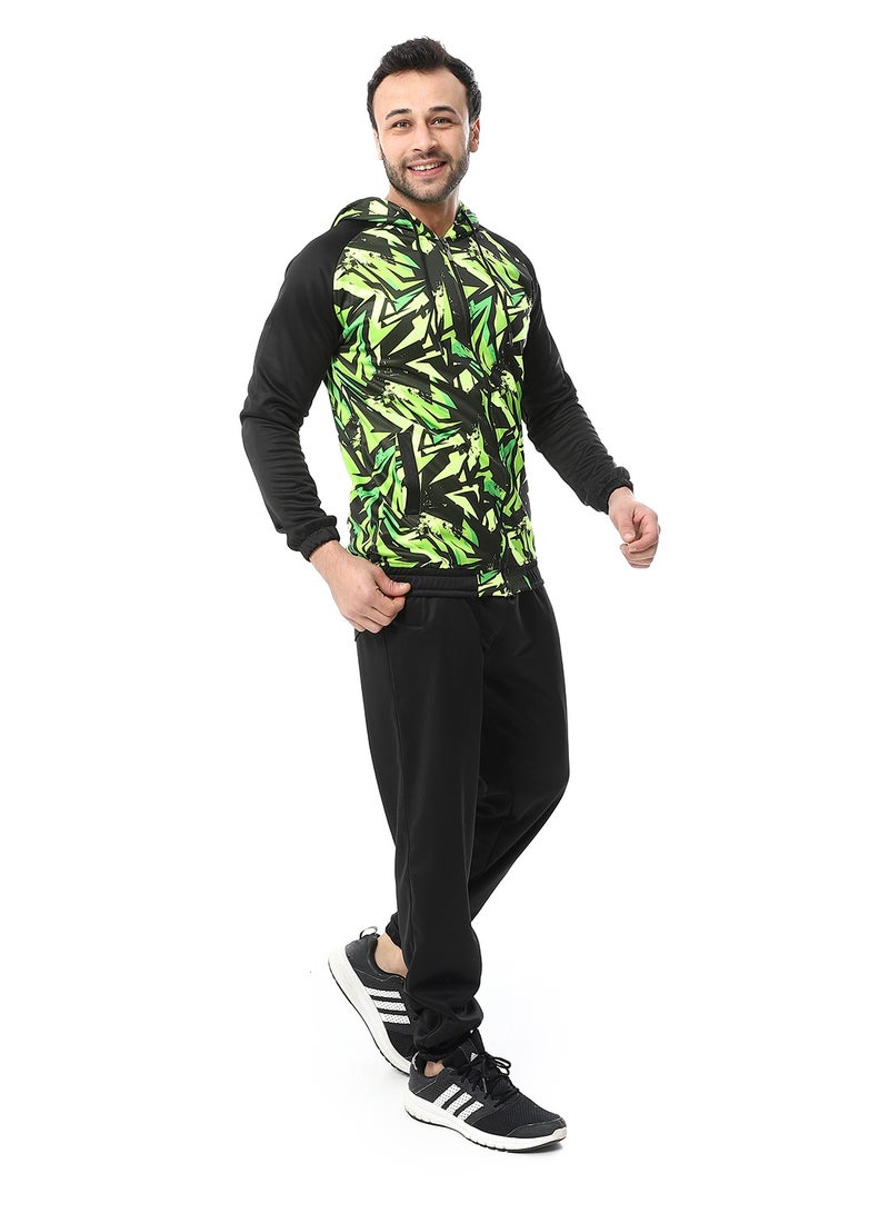 Caesar Mens Hoodie With Pants Training Suit  - Image 2