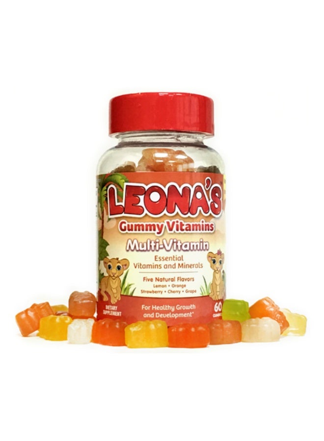 LEONA'S MULTIVITAMIN GUMMY 60S