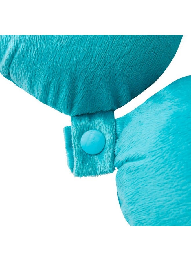 بون فوياج كلاسيك مخدة للرقبة للسفر ميموري فوم تركواز 3.5 x 12 x 12 بوصة BV-CLS-TEAL - Image 4