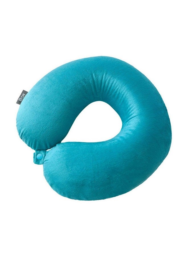 بون فوياج كلاسيك مخدة للرقبة للسفر ميموري فوم تركواز 3.5 x 12 x 12 بوصة BV-CLS-TEAL - Image 3