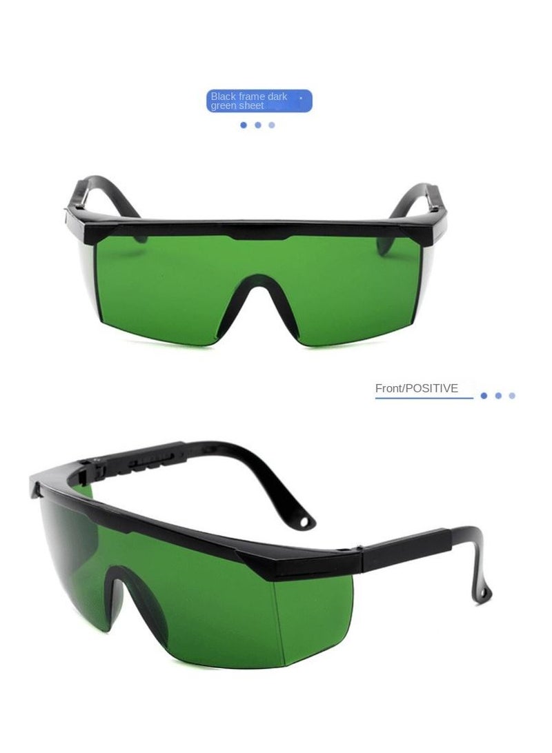 1-Pieces Laser Protective Eye Glasses Lab Goggles Green - Image 4