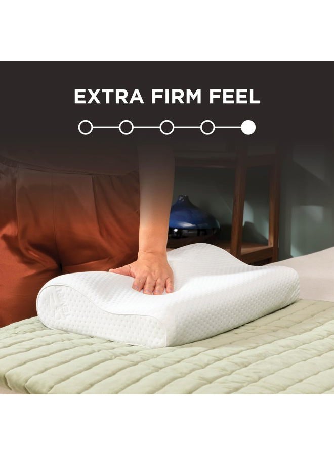 Tempur-Pedic وسادة عنق تمبور-بيديك TEMPUR-Ergo دعم قوي، بروفايل متوسط، أبيض - Image 5
