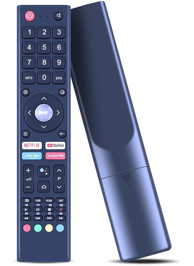 erorex Gcbltv02Adbbt Remote Control Replce Fit For Saba Changhong Chiq Uhd Tv L32H7S L40H7S Sa40S67A9 Sa24S46A9 U58H7A Sa32S67A9 L43H7S U58H7S U50H7A U55H7A U43H7A Gcbl Tv02Adbbt  - Image 1