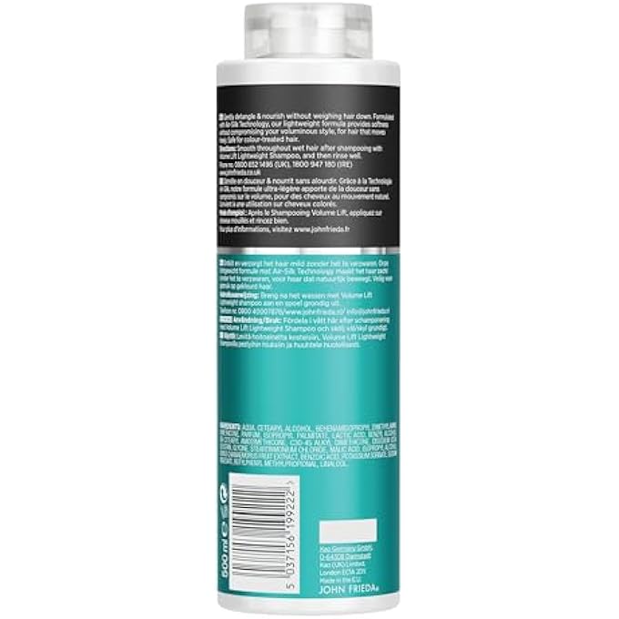 John Frieda LUXURIOUS VOLUME 7 DAY VOLUME CONDITIONER 500ML - Image 3