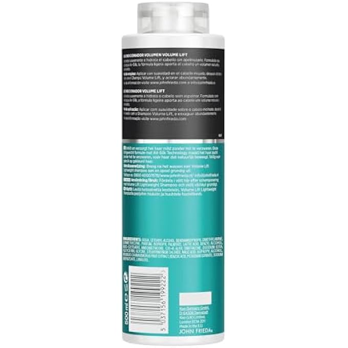John Frieda LUXURIOUS VOLUME 7 DAY VOLUME CONDITIONER 500ML - Image 2