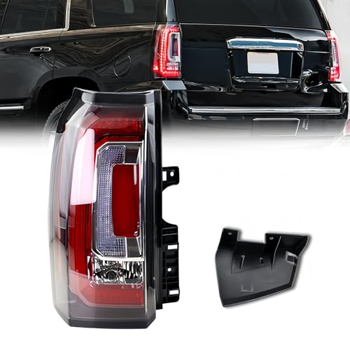 KOONDHEEND Left Driver Side LED Tail Light Assembly for 2015 2016 2017 2018 2019 2020 GMC Yukon/Yukon XL Denali SLE SLT | Replaces GM2800268 84536242 23380459 | Rear Brake Turn Signal Reverse Lamp - Image 1