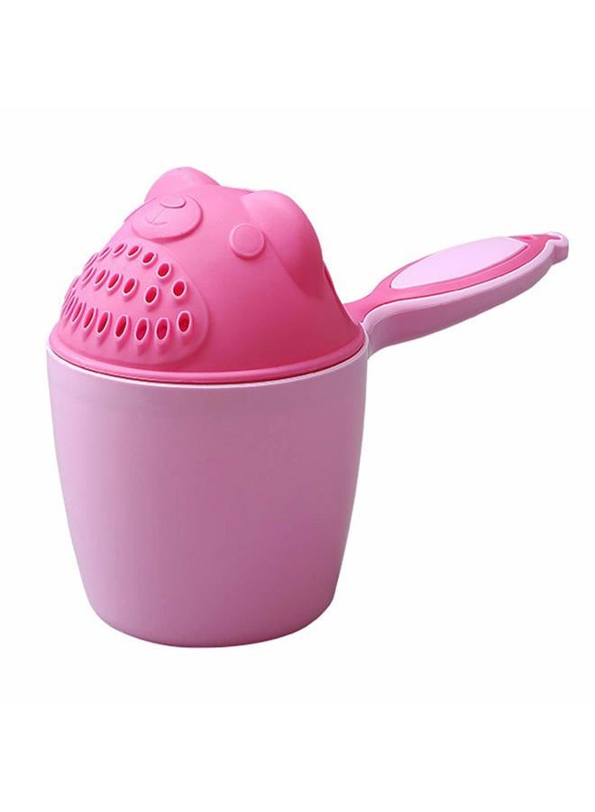 OLEWELL Rinse Shampoo Rinser Baby Rinse Cup Baby Bath Rinser Wash Hair Cup by Protecting Infant Eyes (Bear-Pink) - Image 2