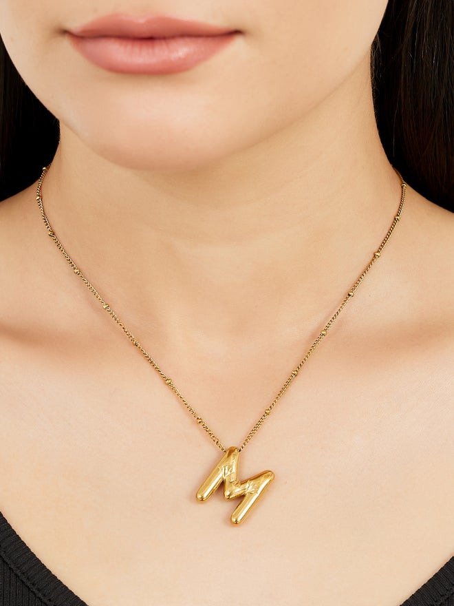 Styli Styli Initial M Pendant Necklace  - Image 1