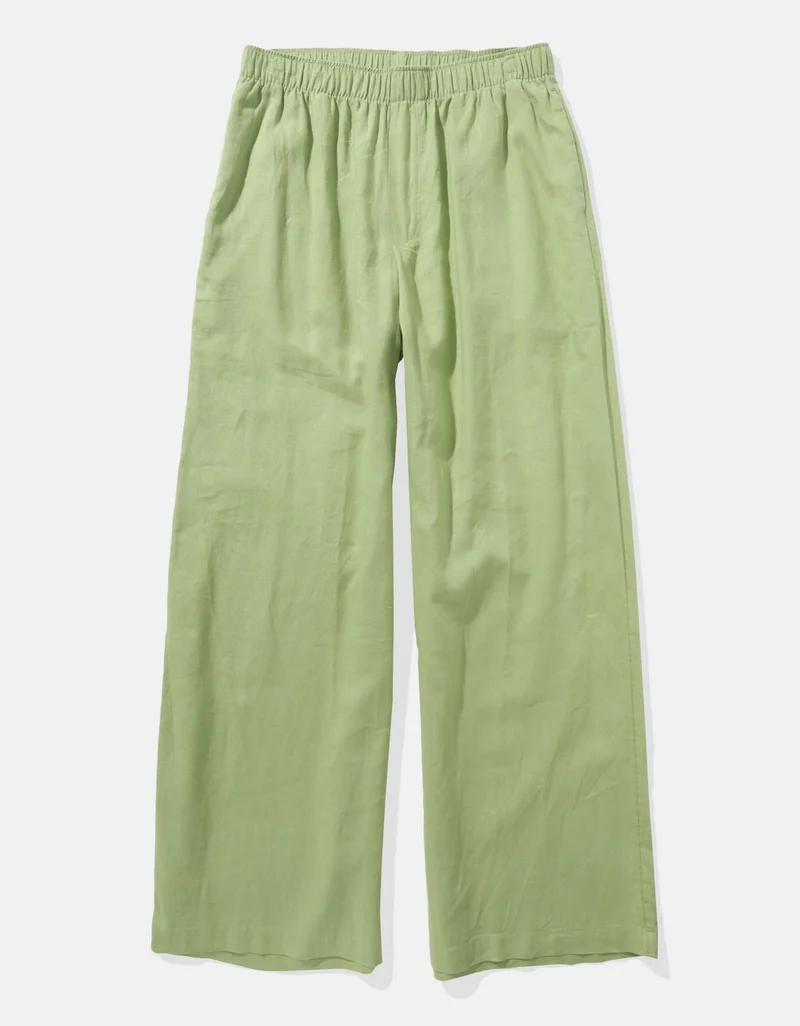 امريكان ايجل بنطلون سهل الارتداء من مزيج الكتان