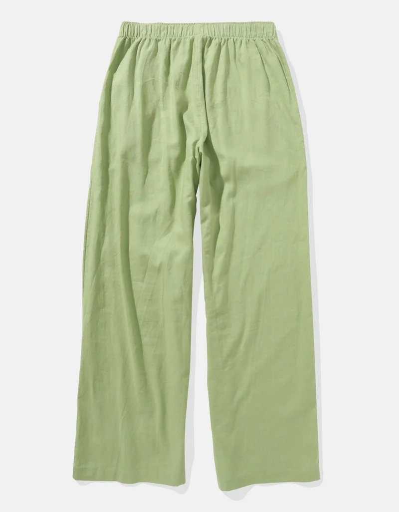 امريكان ايجل بنطلون سهل الارتداء من مزيج الكتان