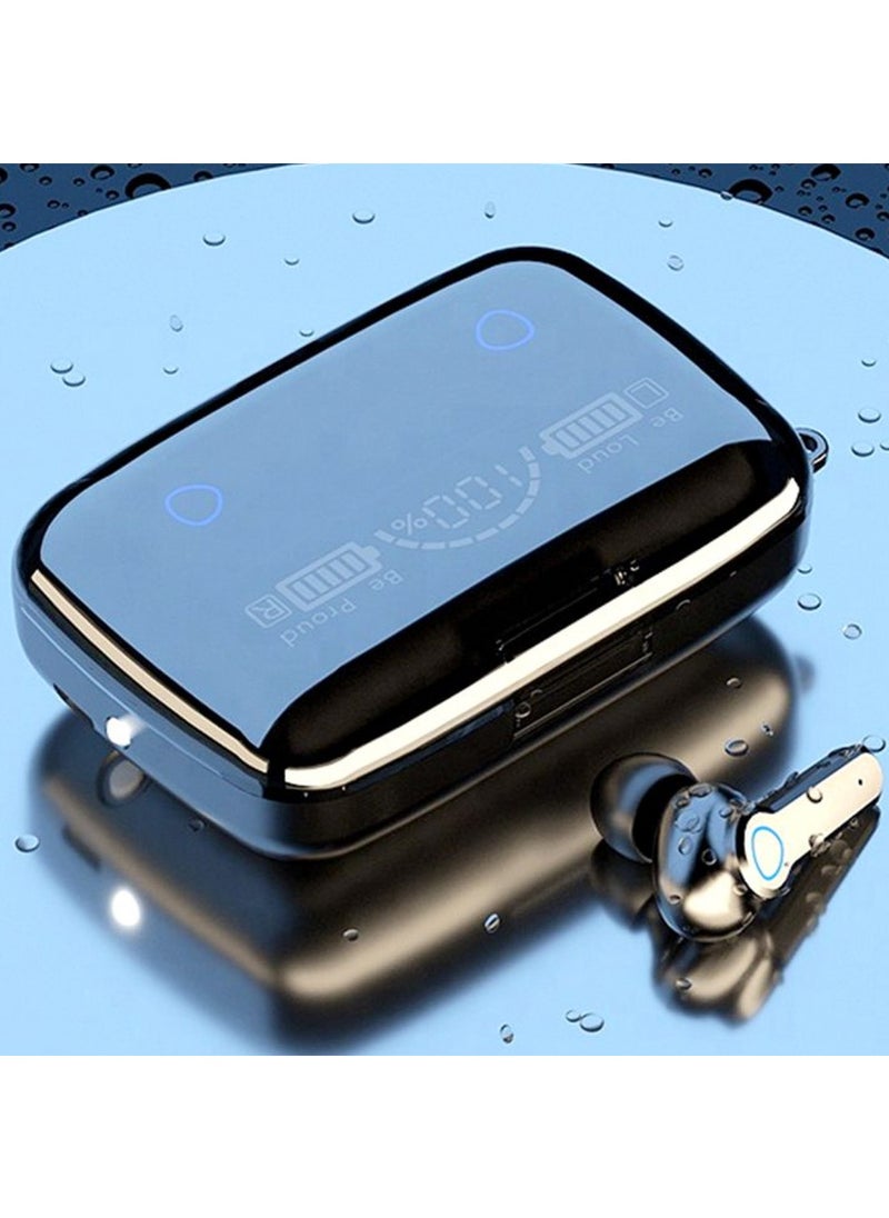 Oliv Life M19 Earbuds 5.1 Waterproof IP7X Torch - Black  - Image 5