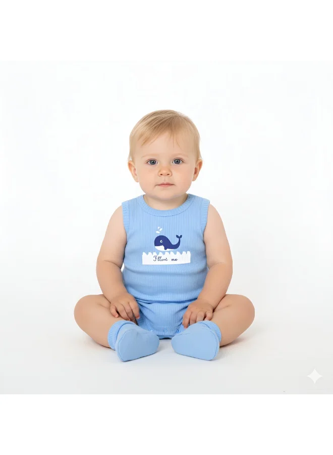 بمبىمىشى بودي سوت قطعتين بطبعة حوت بامبي ميتشي