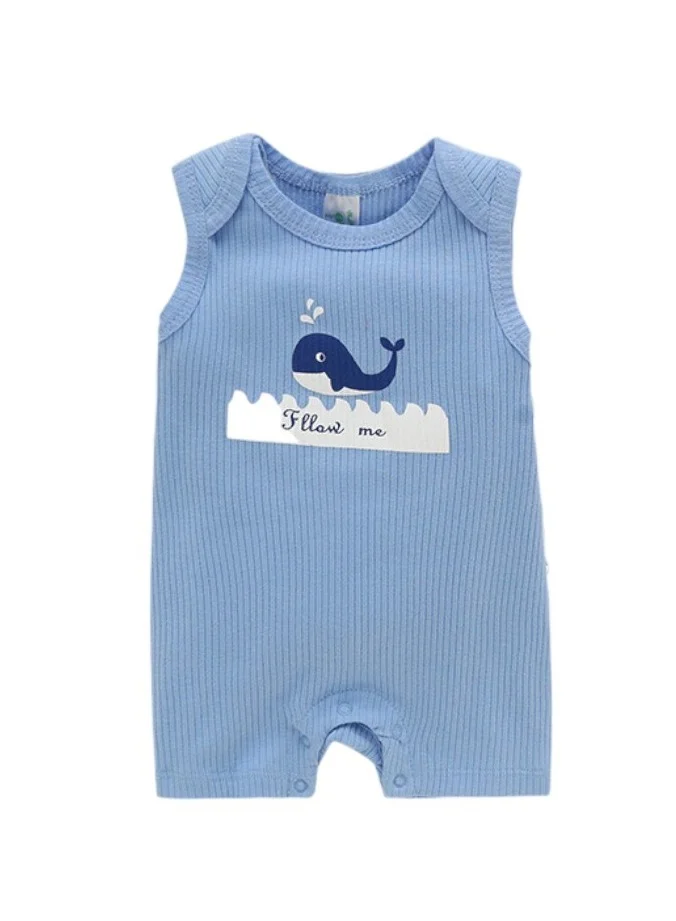 بمبىمىشى Bambimici Whale Printed Bodysuit 2-Piece