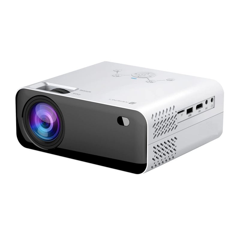 Portronics بروترونيكس BEEM 200 بلس جهاز عرض LED متعدد الوسائط مع واي فاي 200 لومن عكس أندرويد/iOS مع مكبرات صوت مدمجة بقوة 4 واط - Image 1