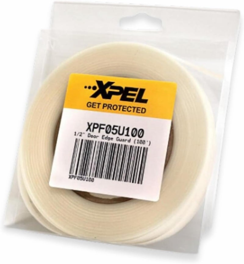 XPEL Door Edge Guard Protection Film Roll, 1/2" x 100' - Car or Truck Doors, Protective Barrier Against Minor Scratches, Paint Chips, Door Edge Impact, and Dings - Prevents Damage and Possible Rust - Image 1