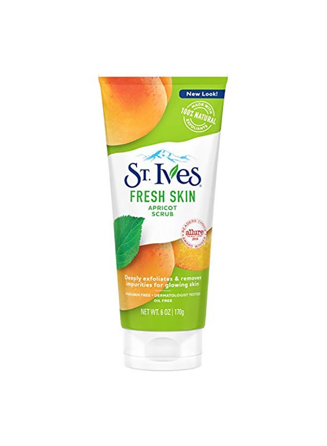 Apricot Scrub Invigorating For All Skin Types 6ounce