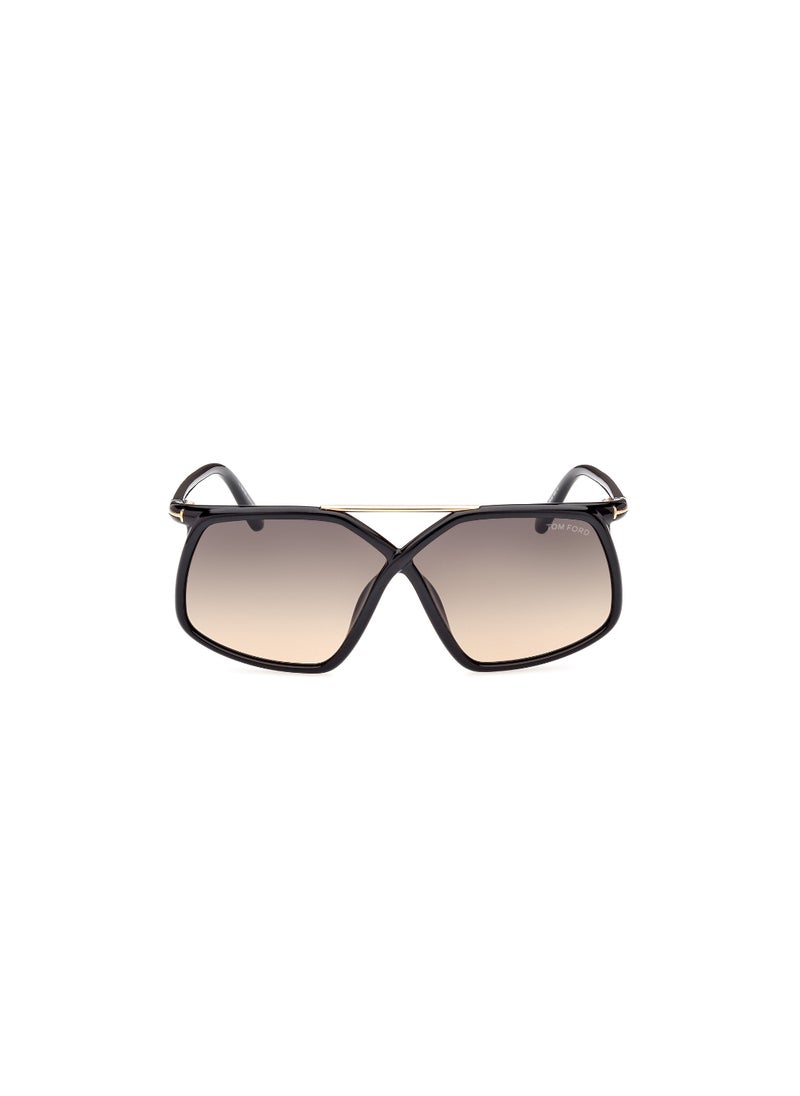 TOM FORD TOMFORD Plastic Square Full Rim Women UV Protection Sunglass  - Image 2
