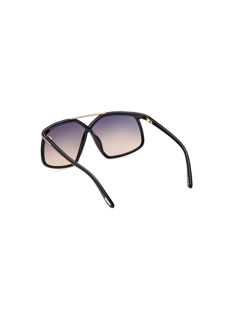 TOM FORD TOMFORD Plastic Square Full Rim Women UV Protection Sunglass  - Image 5