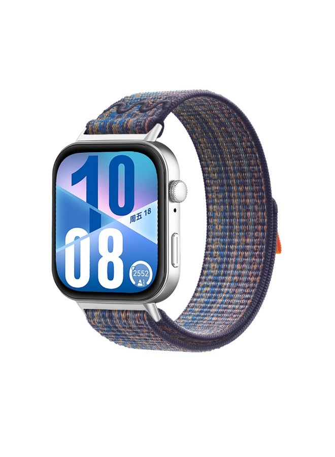 4PCS Nylon Woven Watch Straps, Suitable For Huawei Fit 3/ Fit 4/ Fit 4 pro , Waterproof, Breathable and Adjustable Sports Watch Straps - Image 2