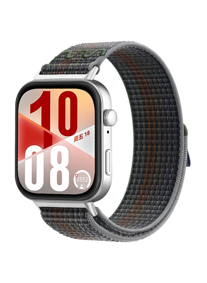 4PCS Nylon Woven Watch Straps, Suitable For Huawei Fit 3/ Fit 4/ Fit 4 pro , Waterproof, Breathable and Adjustable Sports Watch Straps - Image 3