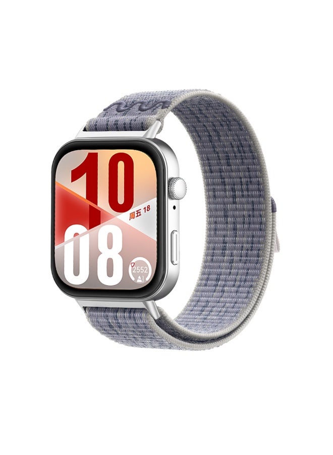 4PCS Nylon Woven Watch Straps, Suitable For Huawei Fit 3/ Fit 4/ Fit 4 pro , Waterproof, Breathable and Adjustable Sports Watch Straps - Image 4