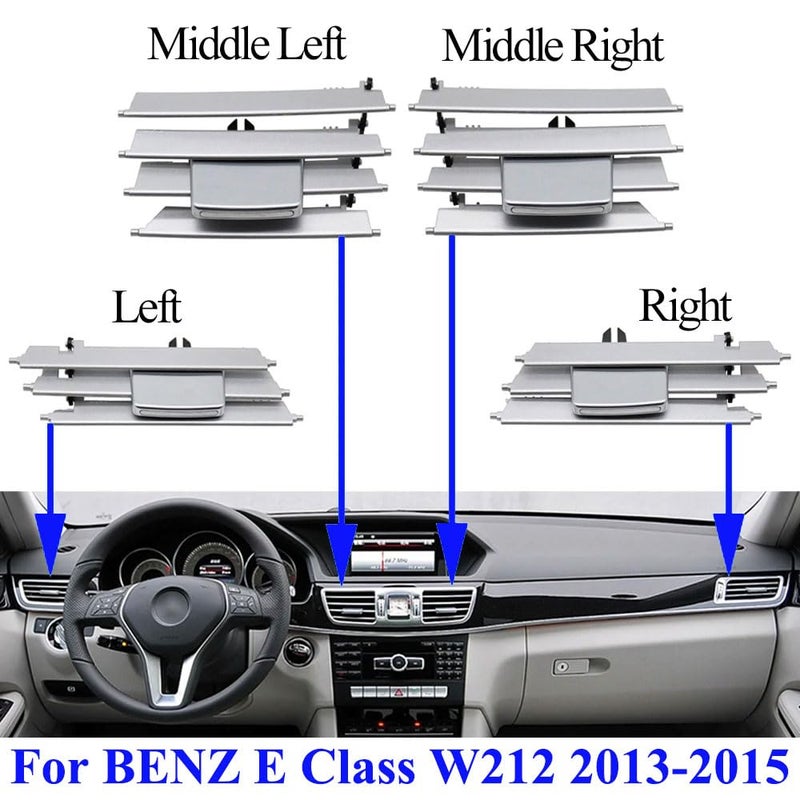 طقم إصلاح مخرج فتحة تهوية يسار وسط لسيارة مرسيدس بنز E-Class W212 - Image 3
