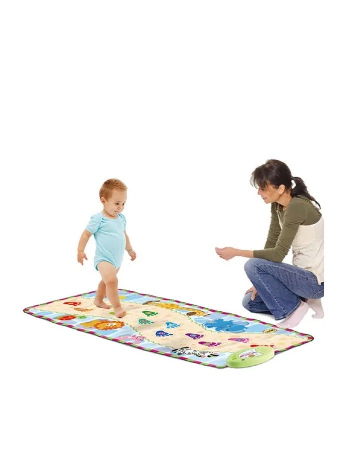 UKR Footprint Walk Learning Playmat – Interactive Educational Play Mat for Toddlers & Kids | Fun Learning Activity for Early Development & Motor Skills | Non-Toxic, Soft & Durable - Image 5