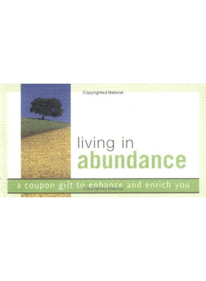 Living In Abundance