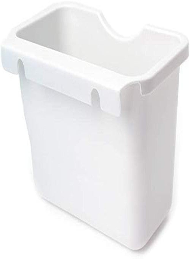 HBD Plastic Open-Top Kitchen Cabinet Door Hanging Trash Garbage Bin Dust Trash Can Rubbish Container Holder, 20.5X13X12 Cm (Multi Colour- 1 Pc) - Image 2