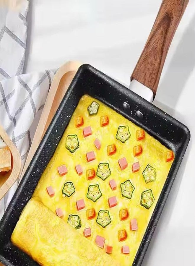 Stavae Japanese Omelette pan, Tamagoyaki Nonstick pan, Square Pans, Egg Roll Pan, Rectangle Frying Pan, Small Frying Egg pan, Cooktop Safe, Easy to Clean - Image 4