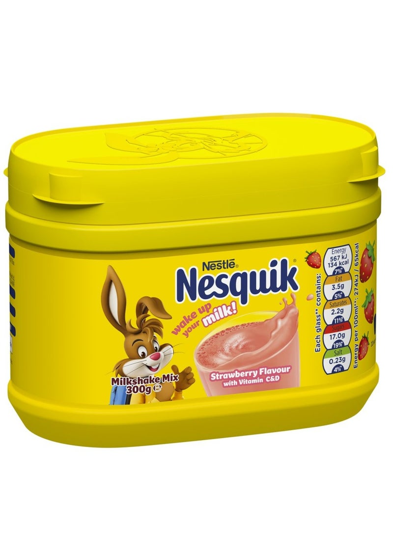 نسكويك ميلك شيك ميكس فراولة 300 جرام - Image 2