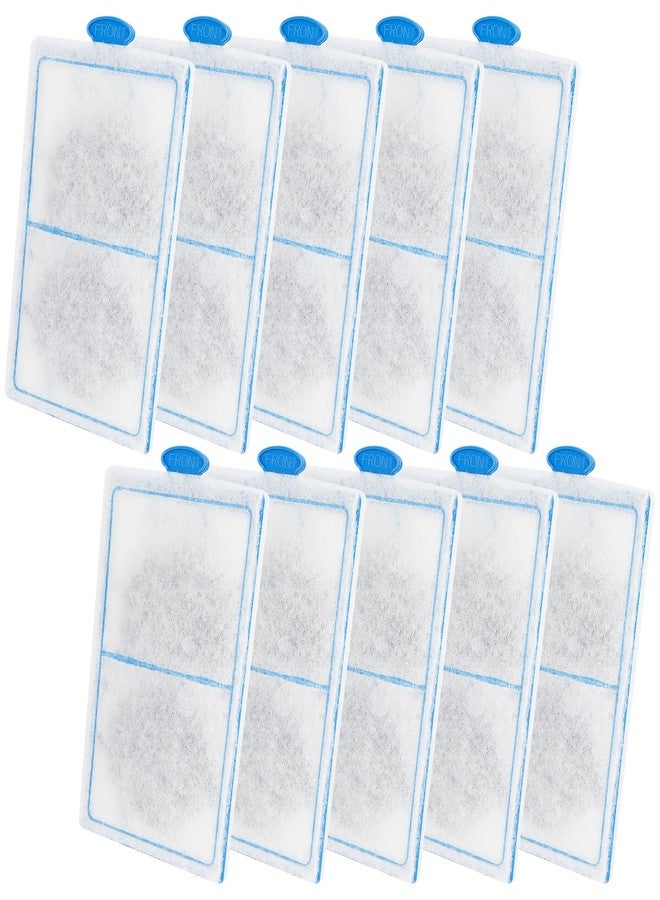 هايغر عبوة من 10 خراطيش فلتر كربون بديلة لحوض السمك من هيجر، فلتر معلق على الظهر HG149-M HG149-L - Image 1