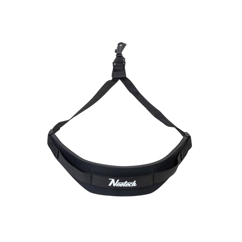Neo Tech Neotech Saxophone Swivel Hook Neck Strap Soft Sax Padded for Alto Tenor Baritone Soprano – (XL, Black) - Made in USA - Image 3