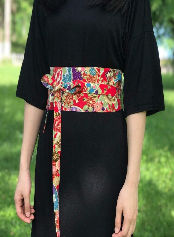 MAYSONG Japanese Kimono Cardigan Obi Belt Woman Yukata Waistband - Image 5