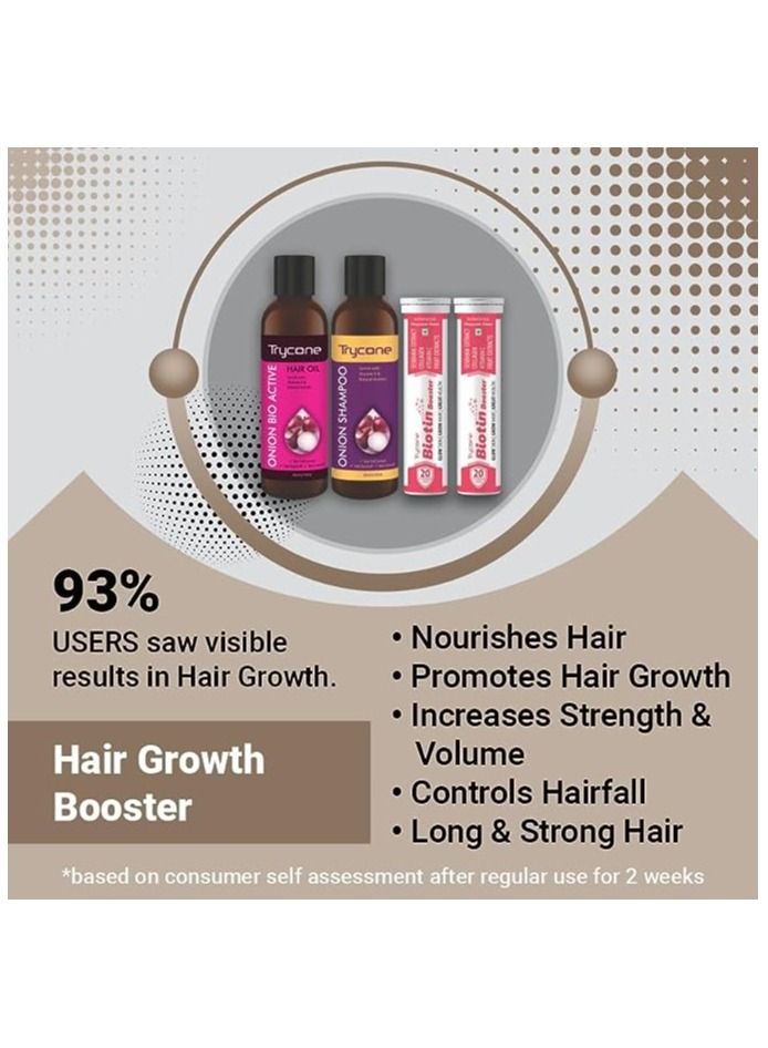 Trycone Hair Growth Booster Hair Care Pack of 3 Product - Image 3