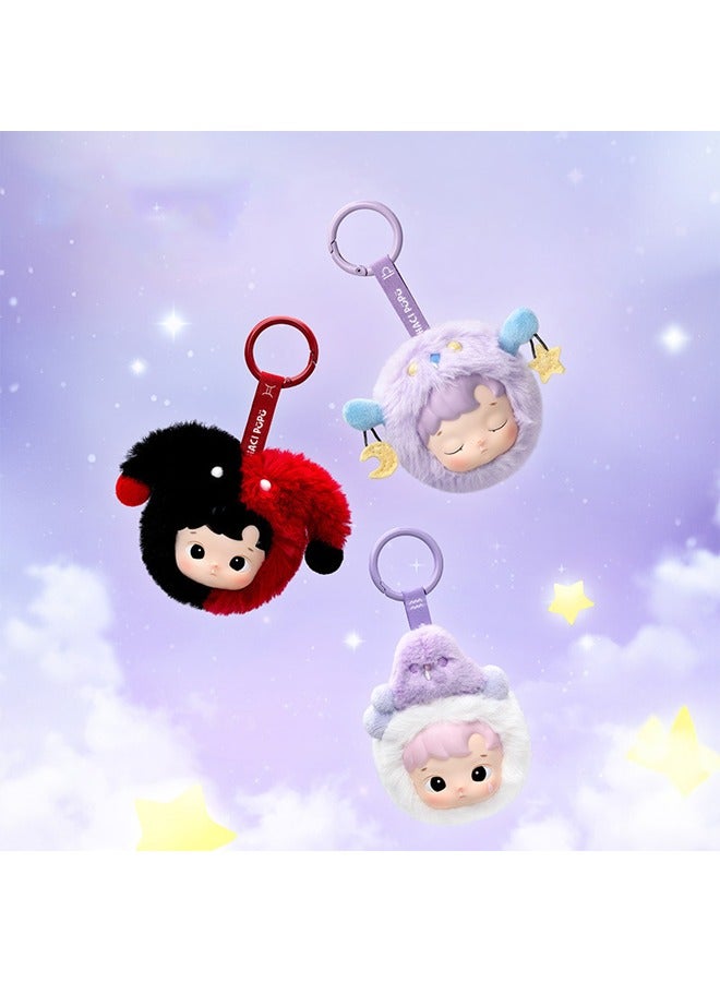 general Bubble Mart HACIPUPU Constellation Series Vinyl Plush Blind Box Doll Trend Gift - Image 2